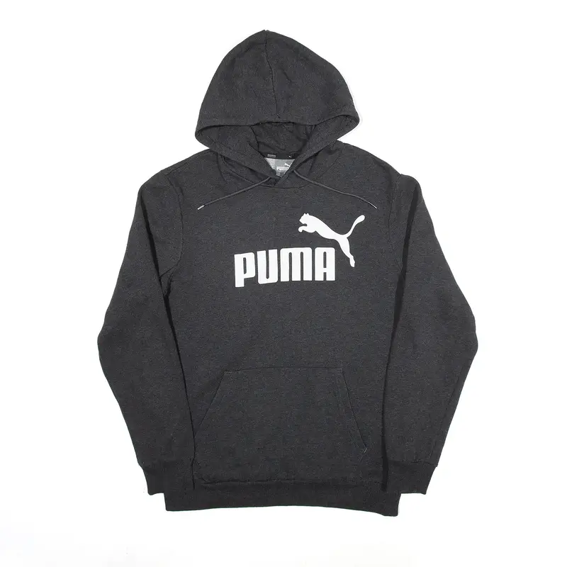 PUMA Hoodie Grey Pullover Mens S