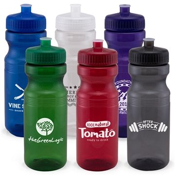 100 Promotional Fitness - 24 oz Sports Water Bottle - BPA-free & ...