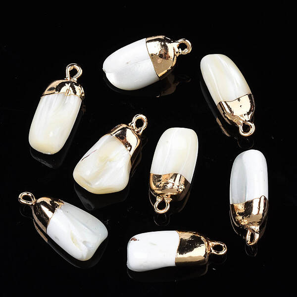 Natural Trochid Shell/Trochus Pendants