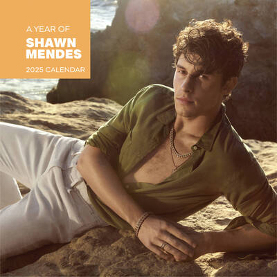 Shawn Mendes Calendar 2025, Celebrity Calendar, Shawn Mendes 2025