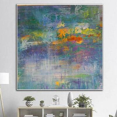 Extra Large Abstract Art Large Canvas Wall Art Abstract Extra Colorful Modern Abstract Painting Abstract Wall Painting | COLO...