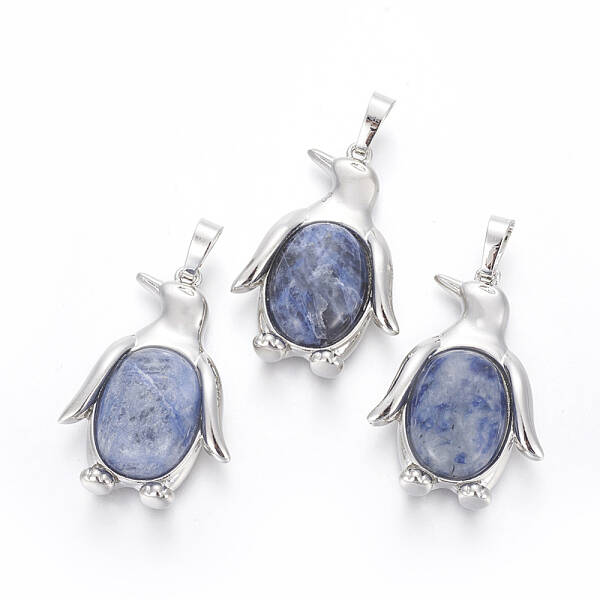 Natural Sodalite Pendants