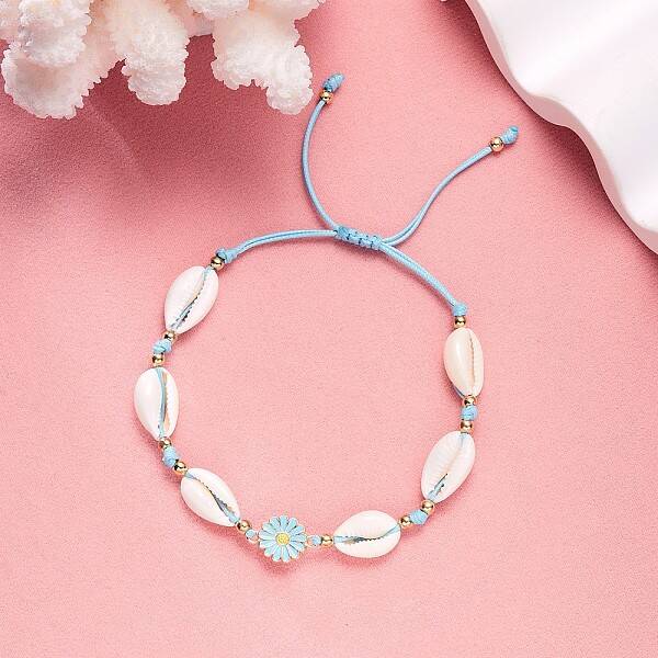 Bohemian Shell Braided Bead Bracelets