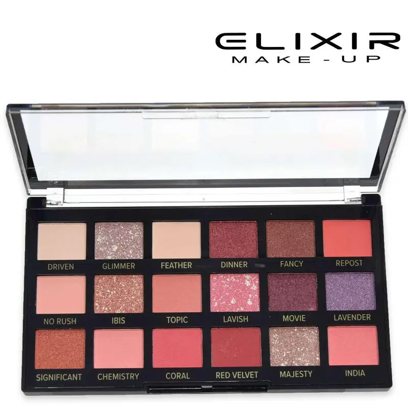 Elixir eye shadow pro palette mod.i 18 colors