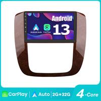 Car Stereo for GMC Yukon 2007-2013 & Chevrolet Tahoe/Suburhan 2007-2013 touch screen has Android Auto Wireless Carplay, Bluet...