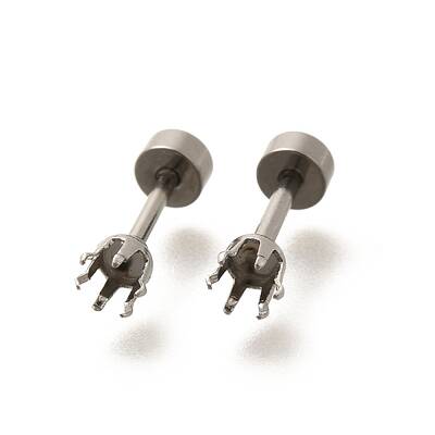 304 Stainless Steel Stud Earring Findings