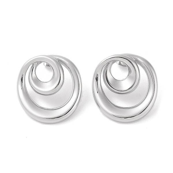 Non-Tarnish 304 Stainless Steel Stud Earrings for Women