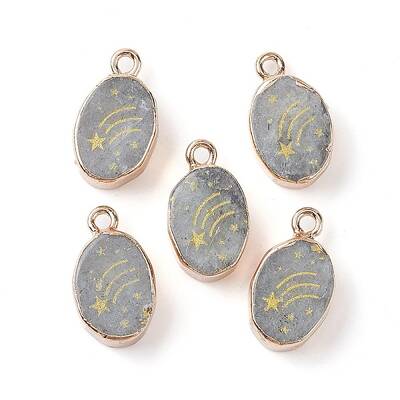Natural Labradorite Pendants