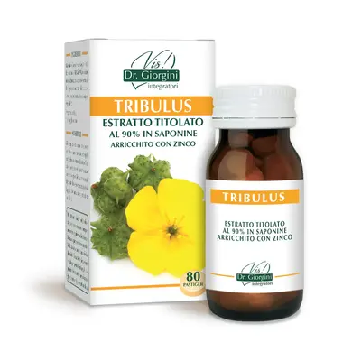 Dr Giorgini tribulus titrated extract 80 tablets of 500 mg - 40 gr