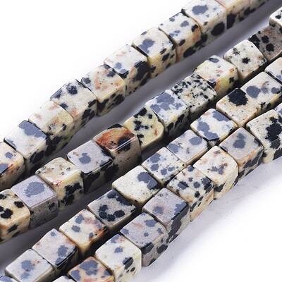 Natural Dalmatian Jasper Beads Strands