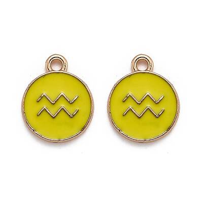 Alloy Enamel Pendants