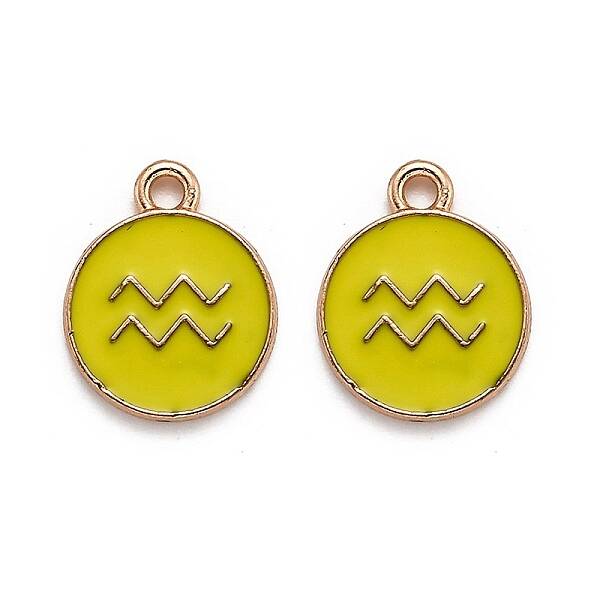 Alloy Enamel Pendants
