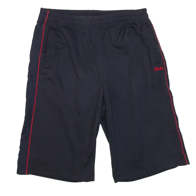 FILA Sports Shorts Blue Relaxed Womens XL W28