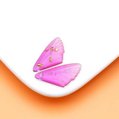 Transparent Resin Pendants