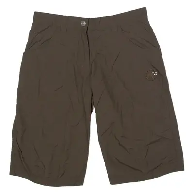 MAMMUT Mountain Outdoor Womens Sports Shorts Brown UK 12 W30