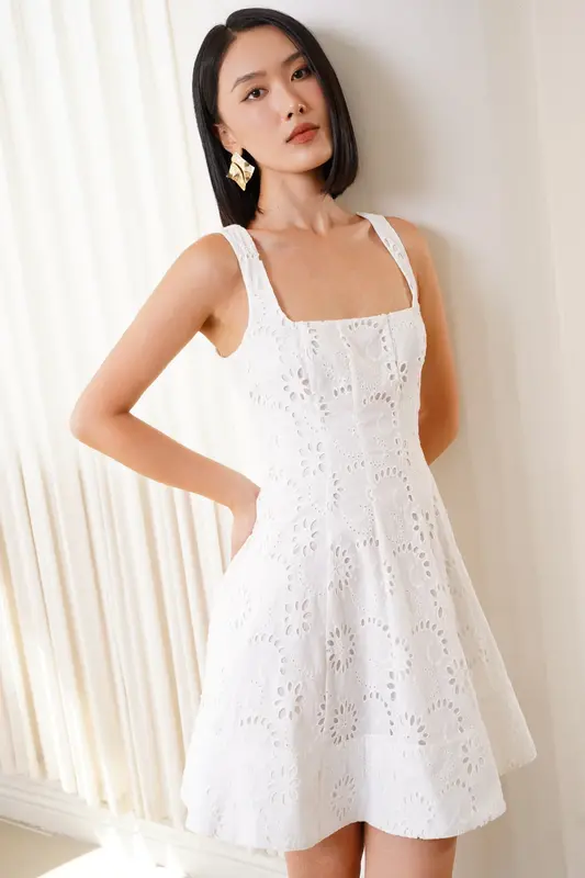 BABE EYELET DRESS