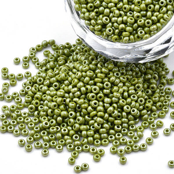 11/0 Czech Opaque Glass Seed Beads