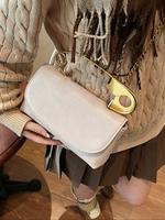 Women's Elegant Solid Color Handbag, Fashionable PU Leather Crossbody Bag for Daily Used, Casual Trendy Versatile High-qualit...