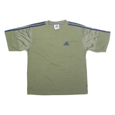 ADIDAS Mens T-Shirt Green M