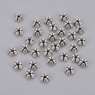Tibetan Silver Spacer Beads