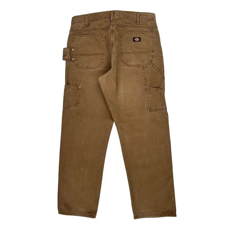 Dickies Carpenter Trousers - 36? Waist Brown Cotton