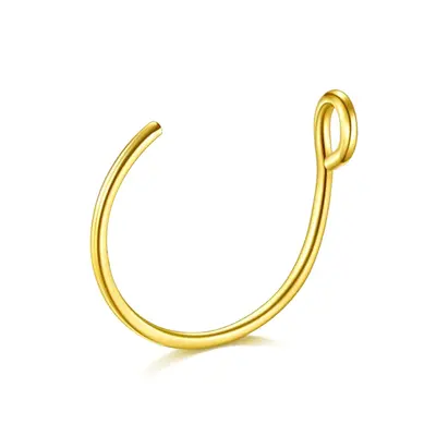 14K Gold Nose Ring