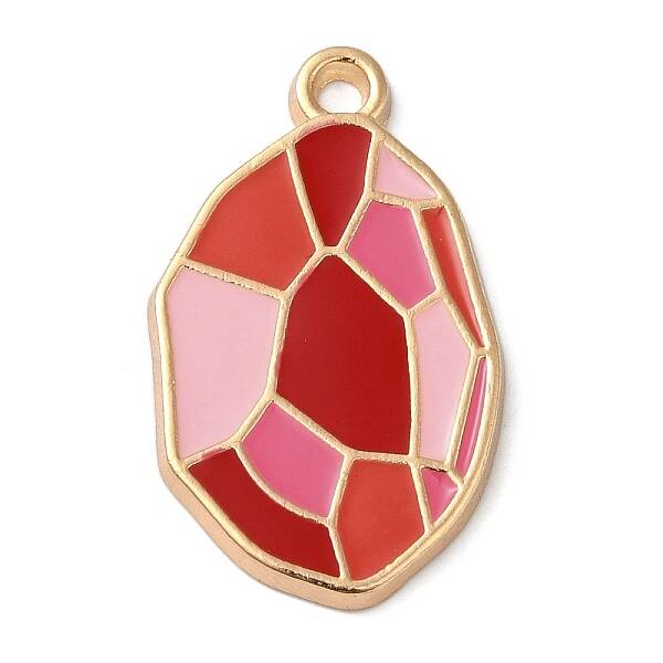 Zinc Alloy Enamel Pendants
