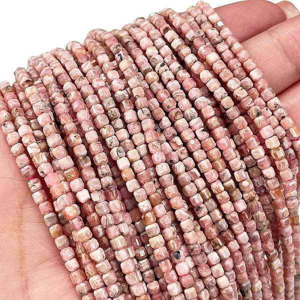Natural Argentina Rhodonite Beads Strands