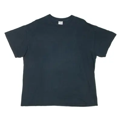 GILDAN Mens T-Shirt Black XL