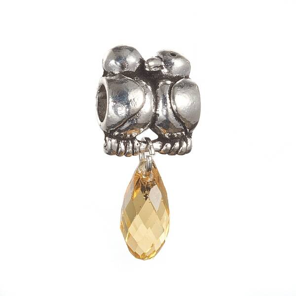 Antique Silver Plated Alloy Pendants