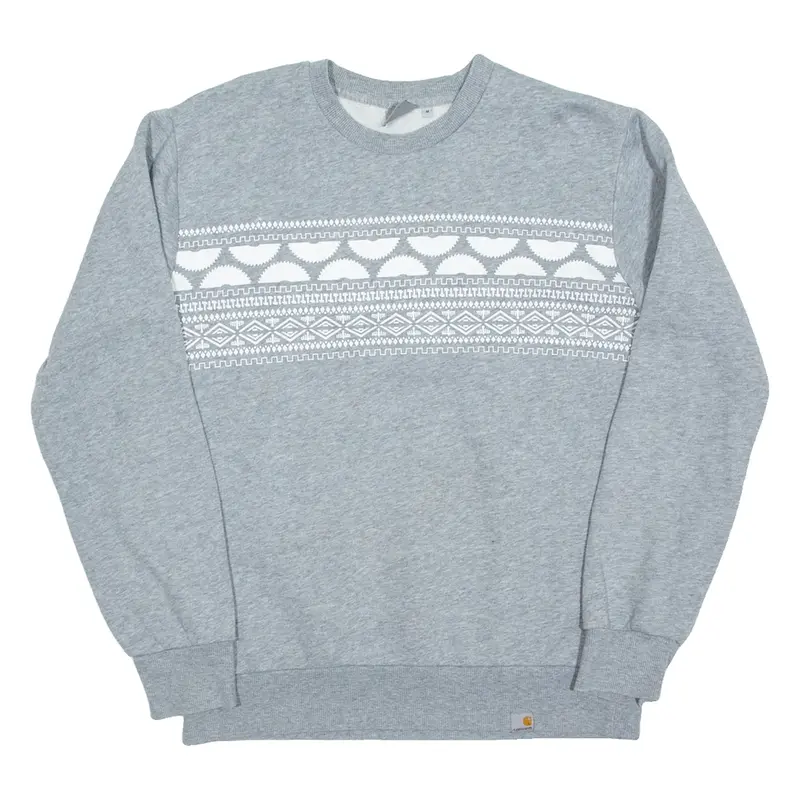 CARHARTT Mens Sweatshirt Grey M