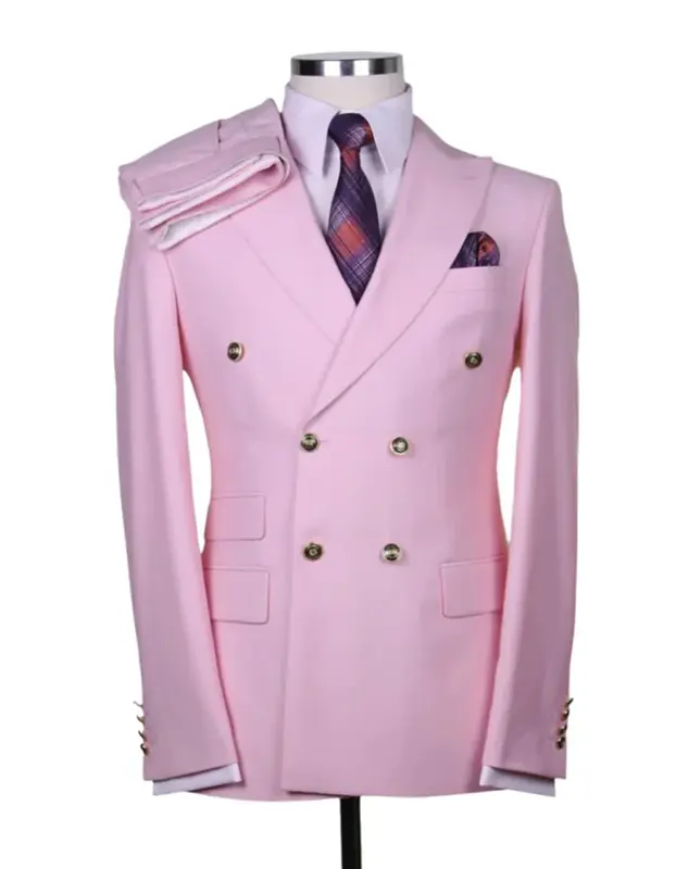 Mens Double breasted Suit - 