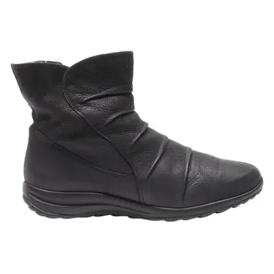 GABOR Ankle Boots Black Leather Womens UK 4.5