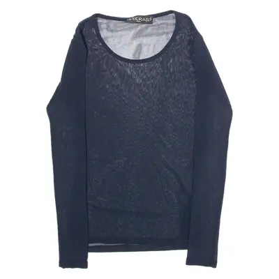 MODERATO Womens Top Blue Long Sleeve XS