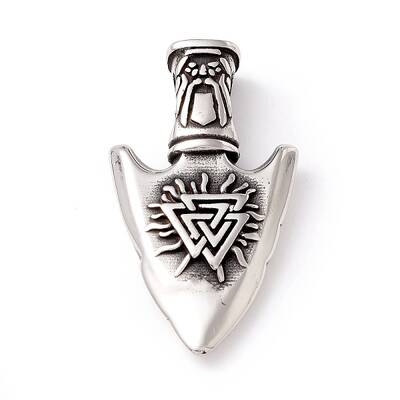 Tibetan Style 304 Stainless Steel Pendants