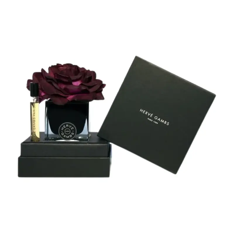 Herve Gambs Set: Ecorce Fauve Room Spray 10 ml + Black Couture Flower Porcelain Aroma Reed Diffuser Black