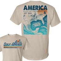 [Sale Up To 60%] Gulf Of America Est 2025 2 Sided Shirt Shirt Unisex Full Color Full Size For Man And Women