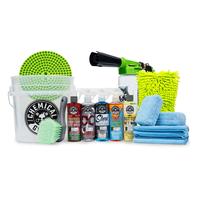 CHEMICAL GUYS All Season Arsenal Detailing Kit (14pc) – Complete Car Cleaning Kit for Interior & Exterior | Foam Cannon, Ca...