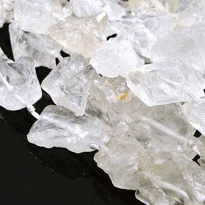 Nuggets Natural Quartz Crystal Beads Strands
