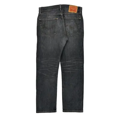 505 Levis Jeans - 32W 28L Black Cotton