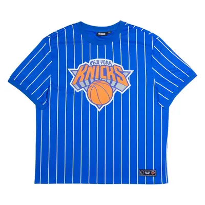 NBA New York Knicks Mens T-Shirt Blue USA Crew Neck 2XL