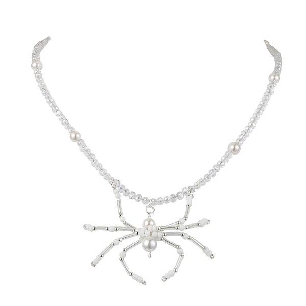 Halloween Spider Pendant Necklaces