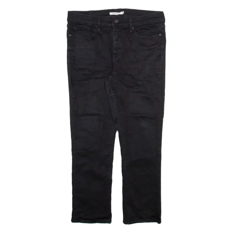 LEVI'S 312 Womens Jeans Black Slim Straight W31 L25