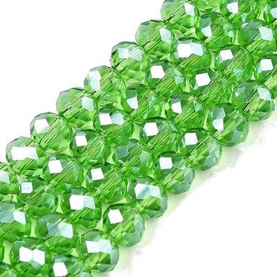 Electroplate Glass Beads Strands
