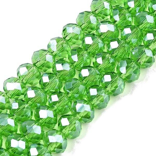 Electroplate Glass Beads Strands