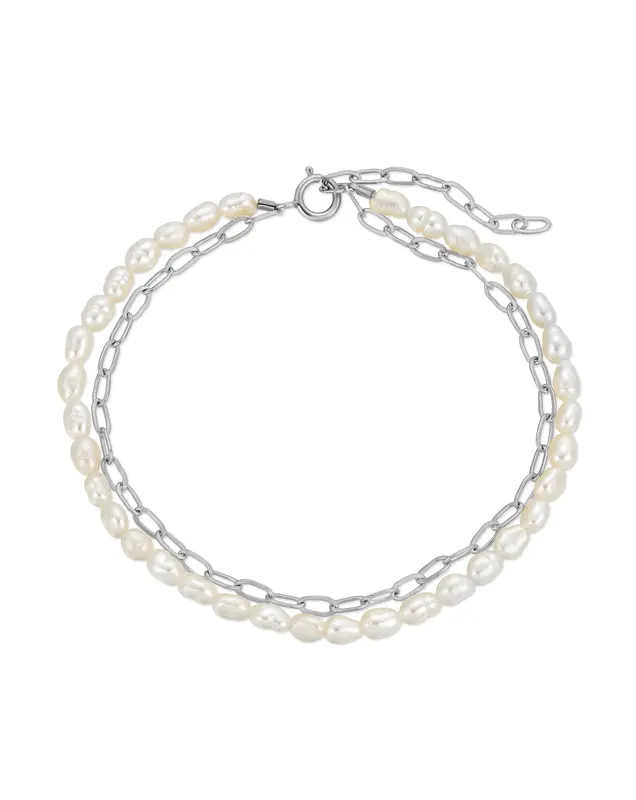 Lamera Bracelet | Metal Color: Silver | Length: Adjustable 7 - 8 inches