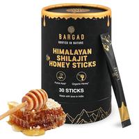 BARGAD Pure Himalayan Shilajit Sticks with Organic Honey & Saffron (30Count) | Boosts Energy | 85+ Trace Minerals, 75%+ Fulvi...
