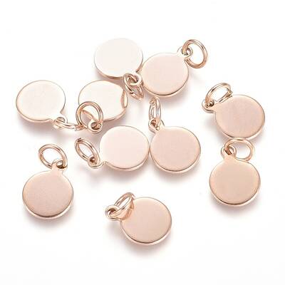 Ion Plating(IP) 304 Stainless Steel Charms