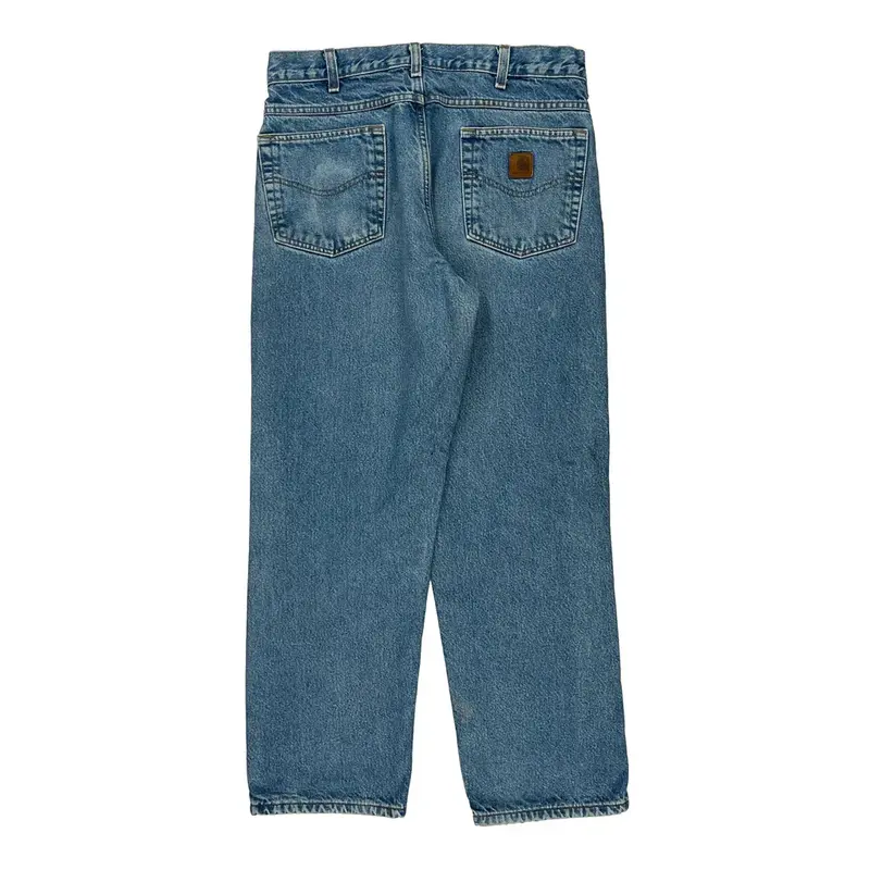 Carhartt Jeans - 33W 29L Blue Cotton