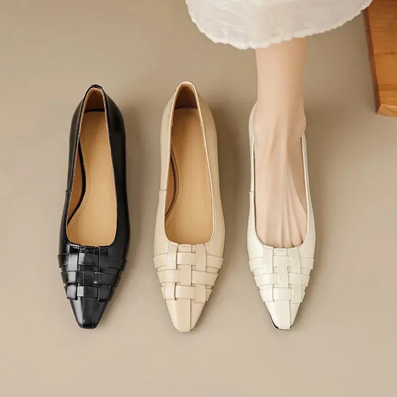 CHIKO Aldora Pointy Toe Wedge Pumps Shoes
